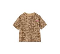 VERTBAUDET T-Shirt Fille imprimé Manches Courtes Léopard 14A