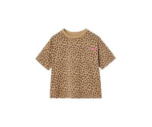 VERTBAUDET T-Shirt Fille imprimé Manches Courtes Léopard 10A