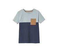 VERTBAUDET T-Shirt garçon coloblock Manches Courtes Ardoise 12A