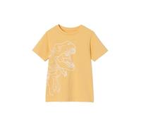 VERTBAUDET T Shirt Garçon Imprimé Col Rond Coton Ocre 14A