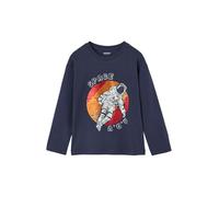 VERTBAUDET T-Shirt garçon Manches Longues Sequins réversibles Marine 4A