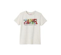 T-shirt garçon Marvel beige chiné 6A