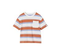 VERTBAUDET T-Shirt garçon rayé Orange imprimé 6A