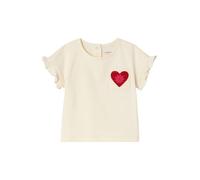 VERTBAUDET T-Shirt Manches Courtes bébé Fille écru 6M(67CM)