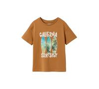 VERTBAUDET T Shirt Manches Courtes Garçon Coton Noix de pécan 6A