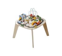 VERTBAUDETTable d'activités Circuit de Voitures en Bois beigeTU