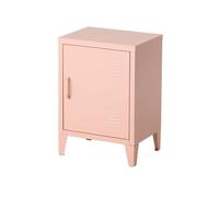 VERTBAUDET Table de Chevet 1 Porte en métal Rose TU