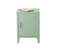 VERTBAUDET Table de Chevet 1 Porte en métal Vert TU
