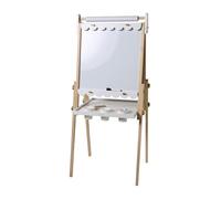 VERTBAUDET Tableau Pliable et réglable en Hauteur 3 en 1 Blanc TU