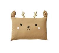 VERTBAUDET Taie d'oreiller bébé biche Green Forest Beige 40X60