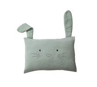 VERTBAUDET Taie d'oreiller Bébé en Gaze De Coton Vert 40X60