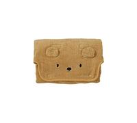 VERTBAUDET Tapis à langer de voyage en éponge Ourson caramel TU