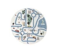 VERTBAUDET Tapis Circuit Rond Enfant Viscose Antidérapant écru TU