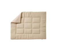 VERTBAUDET Tapis de Sol/Fond de Parc uni Gaze et Percale de Coton Vanille 75X100