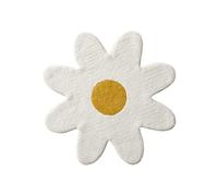VERTBAUDET Tapis Fleur Blanc TU
