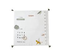 VERTBAUDET Tapis Photo bébé HANOÏ écru/Multicolore TU
