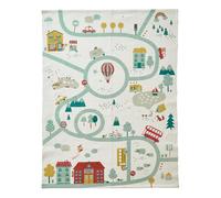 VERTBAUDET Tapis Rectangle Circuit Enfant Antidérapant Ivoire TU