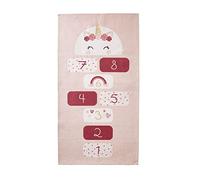 VERTBAUDET Tapis Rectangle marelle Licorne Rose TU