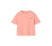 VERTBAUDET Tee-Shirt Fille Fantaisie Motif Poitrine Manches Courtes Abricot 6A