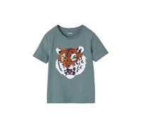 VERTBAUDET Tee Shirt Garçon Motif à Sequins Réversibles Coton Vert d'eau 3A