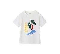 VERTBAUDET Tee-Shirt garçon Motif à Sequins réversibles écru 4A