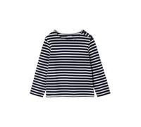 VERTBAUDET Tee-Shirt marinière Fille Manches Longues Marine 2A