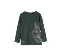 VERTBAUDET Tee-Shirt Motif Animal garçon Vert Sapin 6A