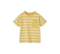 VERTBAUDET Tee-Shirt rayé garçon Ocre 3A