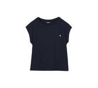 VERTBAUDET Tee-Shirt uni Basics Fille Manches Courtes Marine 6A