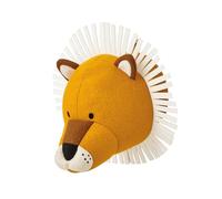 VERTBAUDET Trophée Mural Lion Enfant Laine Orange TU
