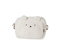 Trousse de toilette en sherpa Ourson PETIT NOMADE ivoire TU