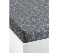 VERTBAUDET VERTBAUDETDrap-Housse Enfant avec Coton recyclé BROCÉLIANDEvert imprimé90X190