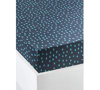 VERTBAUDET VERTBAUDETDrap-Housse Enfant Jungle NIGHTmarine / vert90X140