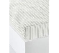 VERTBAUDET VERTBAUDETDrap-Housse Enfant Jungle PARADISEivoire rayé90X190