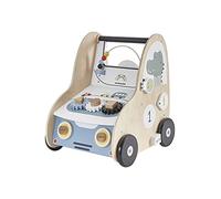 VERTBAUDETChariot de marche avec freins EN VOITURE SIMON en boismulticoloreTU