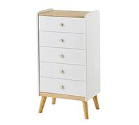 VERTBAUDETCommode semainier avec poignées LIGNE CONFETTIblancTU