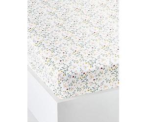 VERTBAUDETDrap-Housse bébé FLEURETTESECRU / MULTICO60X120