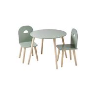 VERTBAUDETEnsemble de chaises et Table en Bois Ligne Arc-en-CIELvert saugeTU