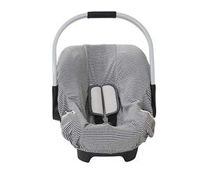 VERTBAUDETHousse élastiquée pour siège coque 0+ivoire rayéTU