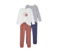 VERTBAUDETLot 2 de Pyjamas Fille coeursframboise10A