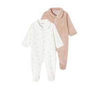 VERTBAUDETLot 2 Dors-Bien Velours Ouverture Naissance bébérose9M(71CM)