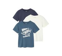 VERTBAUDETLot 3 Tee-Shirts Manches Courtes garçonbleu12A