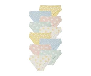 VERTBAUDETLot de 10 Culottes Fantaisie fillerose2A