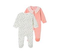 VERTBAUDETLot de 2 Dors-Bien en velourspêcheNAISSANCE(50CM)