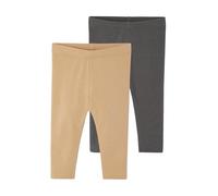 VERTBAUDETLot de 2 Leggings Longs bébé Fille ocre9M(71CM)