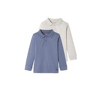 VERTBAUDETLot de 2 Polos garçon Manches Longues LOT Bleu JEAN10A