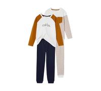 VERTBAUDETLot de 2 Pyjamas Cool garçonLot caramel/rayé10A