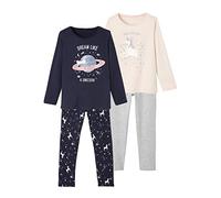 VERTBAUDETLot de 2 Pyjamas licorneLOT ROSE8A