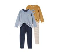 VERTBAUDETLot de 2 Pyjamas Velours tractopelle garçonvert sauge10A