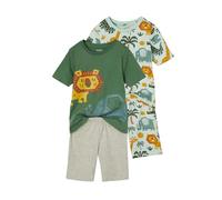 VERTBAUDETLot de 2 pyjashorts Savane garçonbleu pétrole4A